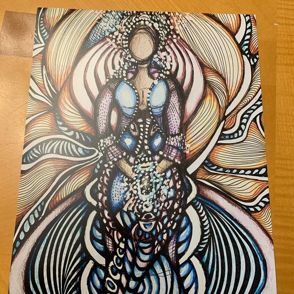 Goddess of Giving- an 8 by 10 print of my artwork - Picture 6 of 6